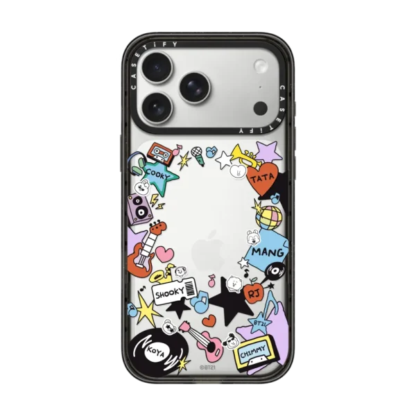 黑框 BT21 Frame Case