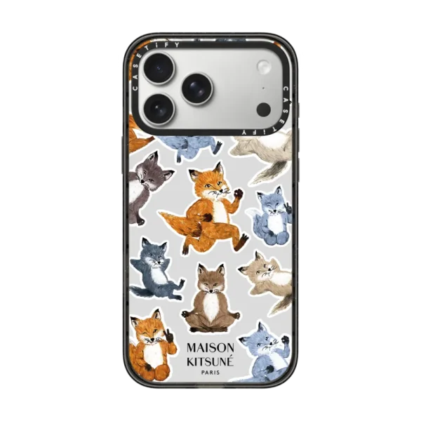 Maison Kitsune Fox Medley Case