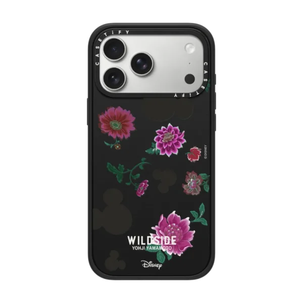 Mickey Mouse & Pink Flower Pattern Case