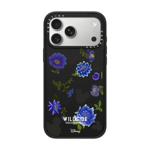 Mickey Mouse & Blue Flower Pattern Case