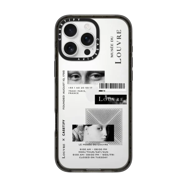 黑框 Louvre monochromatique Case