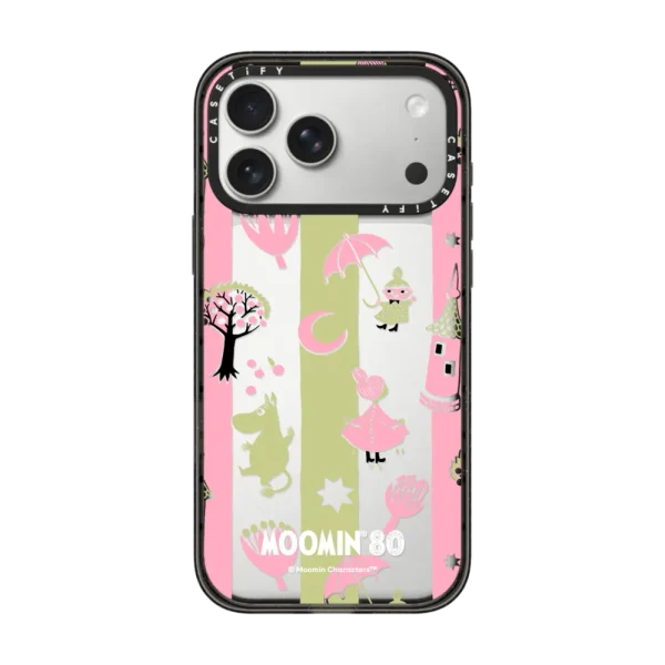 Moomin Stripes Pattern Case