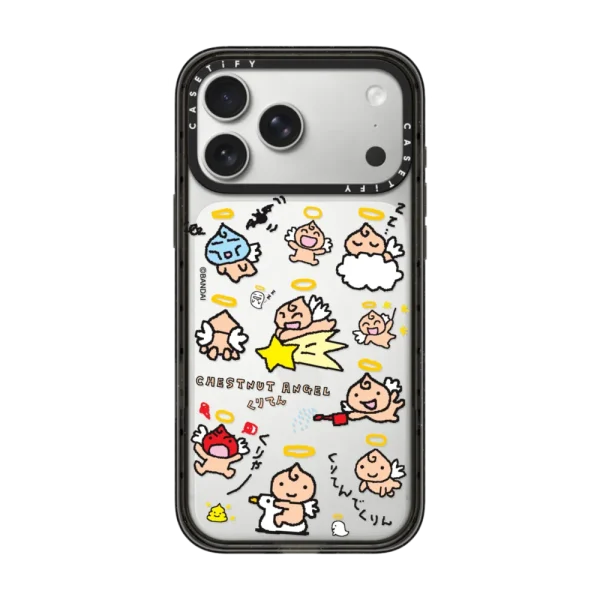 Tamagotchi Chestnut Angel Medley Pattern Case