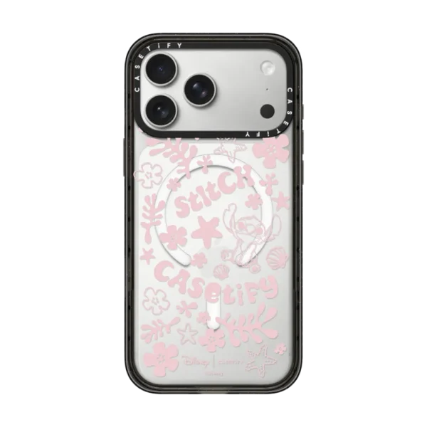 Stitch Pattern Case (Pink Edition)