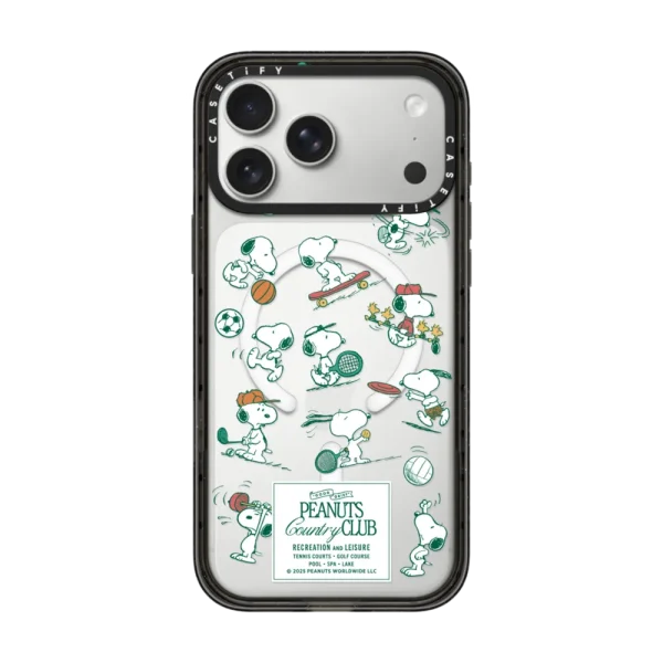 黑框磁吸 Snoopy Sports & Recreation Case