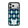 黑框磁吸 Peanuts Argyle Pattern Case