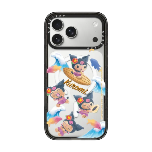 Sun-Kissed Kuromi Sticker Phone Case