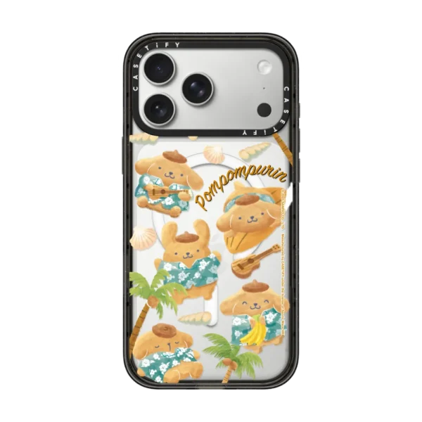 Sun-Kissed Pompompurin Sticker Phone Case