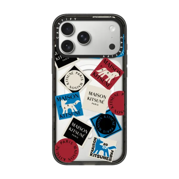 Maison Kitsuné Art Gallery Fox Sticker Case