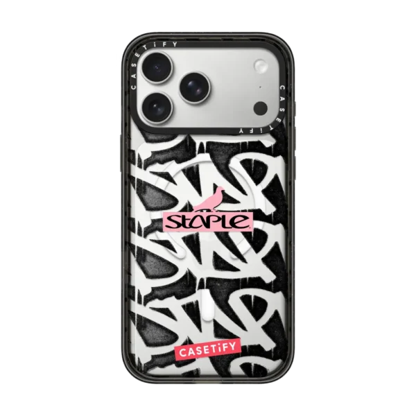 黑框磁吸 STAPLE Graffiti Logo Case