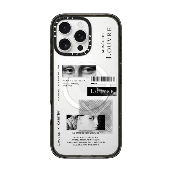 黑框磁吸 Louvre monochromatique Case