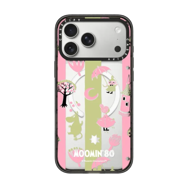 Moomin Stripes Pattern Case