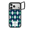 黑框磁吸相机 Peanuts Argyle Pattern Case