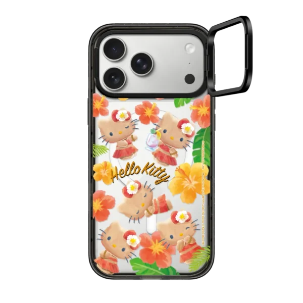 黑框磁吸相机 Sun-Kissed Hello Kitty Sticker Phone Case