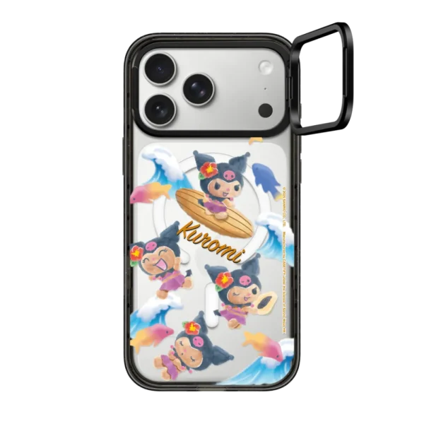 Sun-Kissed Kuromi Sticker Phone Case