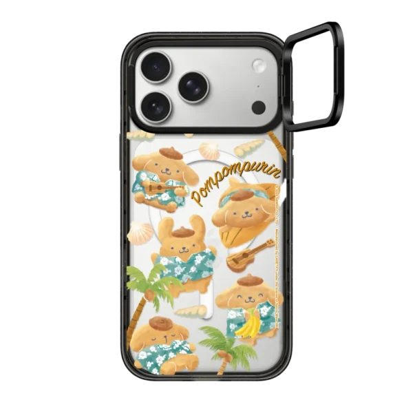 Sun-Kissed Pompompurin Sticker Phone Case