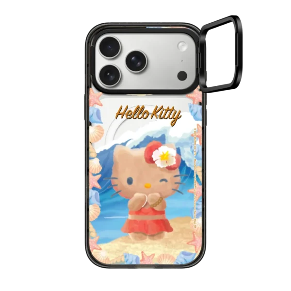 黑框磁吸相机 Sun-Kissed Hello Kitty Beach Phone Case