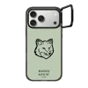 黑框磁吸相机 Maison Kitsuné Fox Head Phone Case - Soft Mint