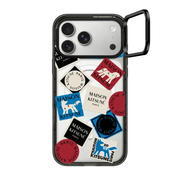 Maison Kitsuné Art Gallery Fox Sticker Case