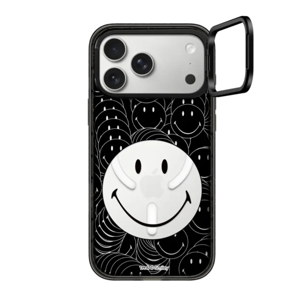 黑框磁吸相机 Smiley Phone Case - Black Edition