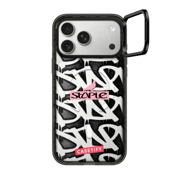 黑框磁吸相机 STAPLE Graffiti Logo Case