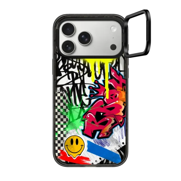 黑框磁吸相机 Graffiti Sticker Grunge