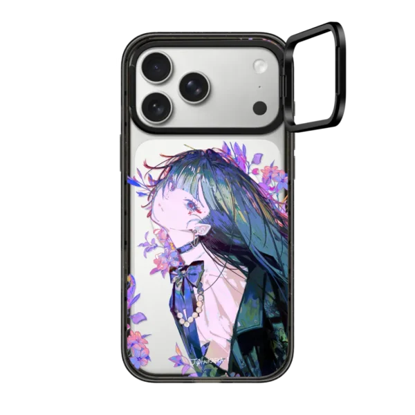 黑框磁吸相机 Eternal Bloom スマホケース