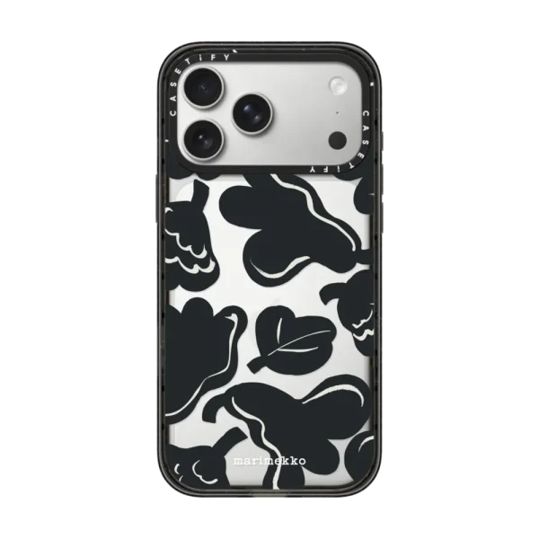 Marimekko Kukasta Kukkaan (Black & White) Case