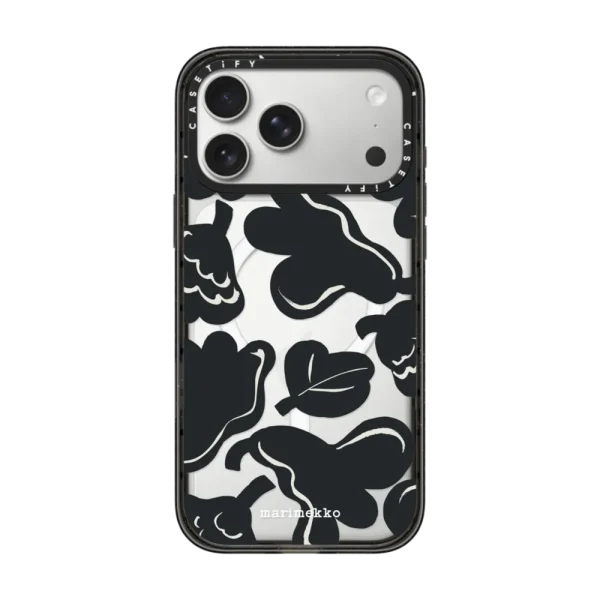 Marimekko Kukasta Kukkaan (Black & White) Case