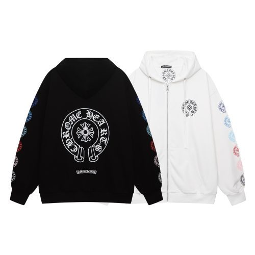 CHROME HEARTS パーカー ブラック ダガージップ