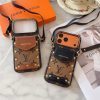 LV モノグラムスタッズショルダーフォンケース ブラウン