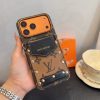 LV モノグラムスタッズショルダーフォンケース ブラック