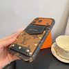 LV モノグラムスタッズショルダーフォンケース ブラック