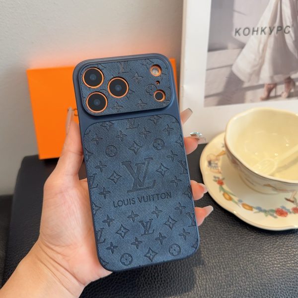 13434270446352852 LV エンボススマホケース ネイビー