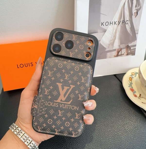 LV ビッグロゴスマホケース オレンジ