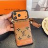 LVスマホケース カードストラップ マルチ
