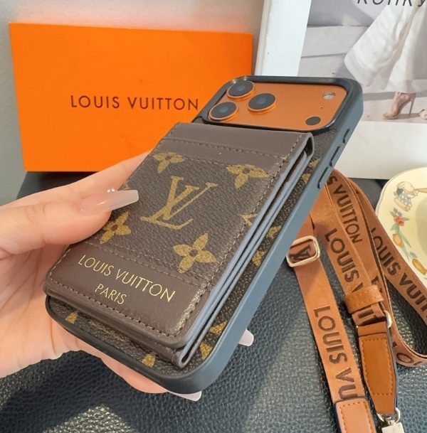 LV カラーブロックストラップケース マルチ