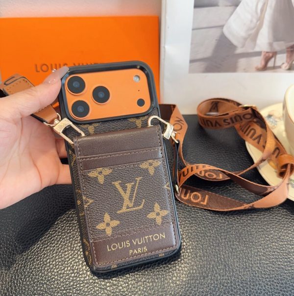 LV カラーブロックストラップケース マルチ