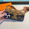 LV フラップカードケース オレンジ