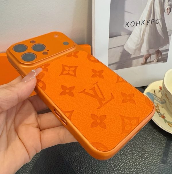 13434271152183914 LVスマホケース モノグラムカラー ピンク