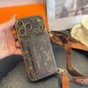 LV ロゴコンビケース ブラウン