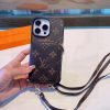 LV エンボスロゴケース オレンジ