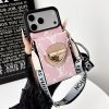 LVチェーンストラップケース パープル
