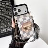 LVチェーンストラップケース パープル