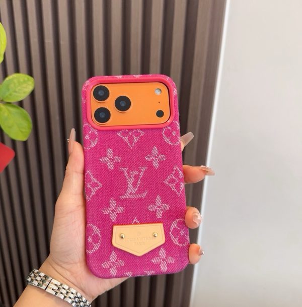 LV ショルダーカードケース ブラウン