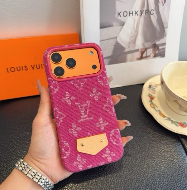 LV ショルダーカードケース ブラウン