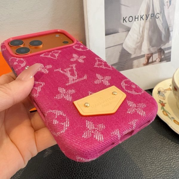 LV ショルダーカードケース ブラウン