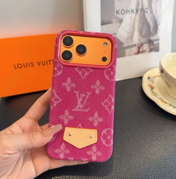 LV ショルダーカードケース ブラウン
