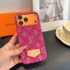 LV ショルダーカードケース ブラウン