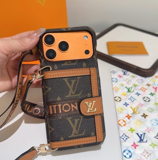 13434271893260888 LV ショルダーカードケース ブラウン